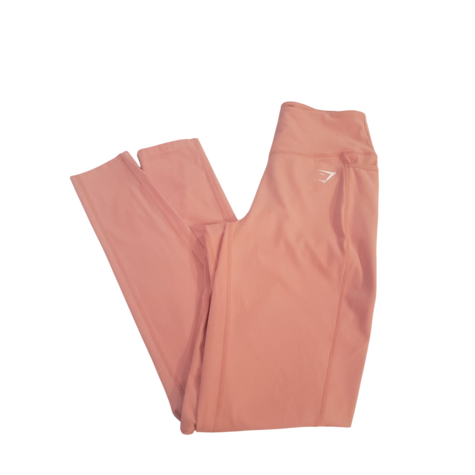 Gymshark Sweat Seamless Ankle Leggings Womens Medium Terracotta Pink High Waist